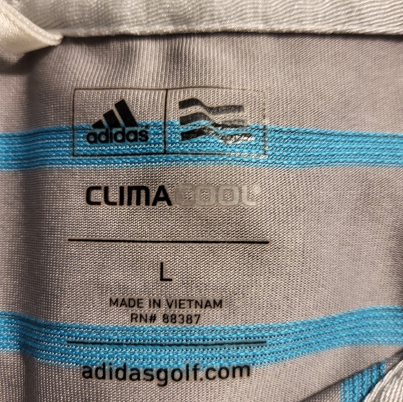 Adidas Climacool Men's Golf Polo Shirt - Picture 6 of 8